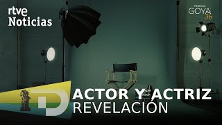 GOYA 2022  Estos son los 8 NOMINADOS a mejor ACTOR y ACTRIZ REVELACIÓN  RTVE Noticias [upl. by Nylkoorb426]