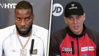 Lawrence Okolie vs Michal Cieslak • FULL FINAL PRESS CONFERENCE  Eddie Hearn amp DAZN Boxing [upl. by Tirza]