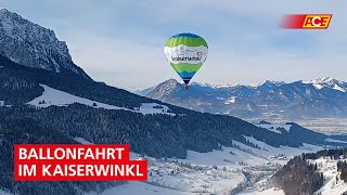 Ballonfahrt im Kaiserwinkl [upl. by Bergren]