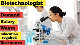 Biotechnology in Australia  High demand Salary College Work permit Job career opportunity 2022 [upl. by Maris]