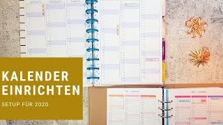 Kalender Setup für das neue Jahr  gabelschereblog [upl. by Coit856]