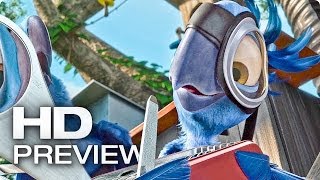 Exklusiv RIO 2 Dschungelfieber Preview Deutsch German  2014 Trailer HD [upl. by Fraya]