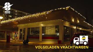 Kerstverlichting Bankrashof in Amstelveen [upl. by Weyermann]