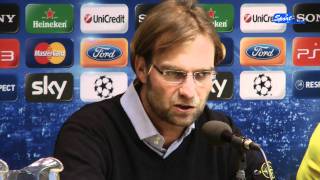 Borussia Dortmund  Olympique Marseille die Pressekonferenz vom 5112011 [upl. by Ylyl]