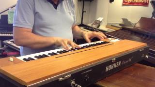 Hohner Clavinet D6 Restored Tryout [upl. by Laurent]