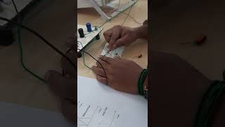 14 How to connect a lab experiment for single phase full wave full bridge rectifier [upl. by Willey]