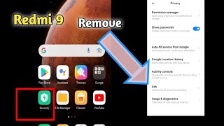 Redmi 9 How To Remove AdsHow To Remove Ads Redmi 9 [upl. by Marianna123]