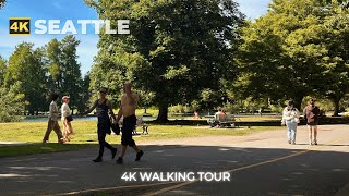 4k SEATTLE Walk  Green Lake  Green Lake Drive [upl. by Lovel353]