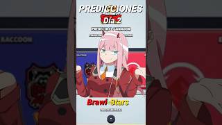 Predicciones Día 2 Brawl Stars Llegaras a los 2000 puntos [upl. by Aixela]