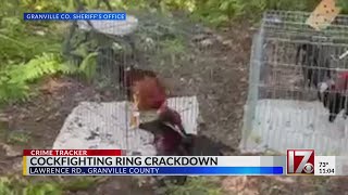 15 arrested in raid at Granville County cockfighting ring [upl. by Reese327]