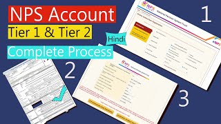 NPS Account कैसे खोलें  Tier 1 amp Tier II  How to Open NPS Account Online [upl. by Sid]