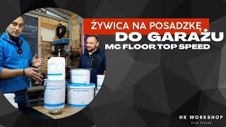 Żywica na posadzkę do garażu lub warsztatu  MCFloor TopSpeed MCBauchemie [upl. by Aihsekal823]