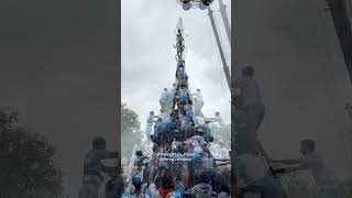 Jai Jawan 2024 che 1st Kadak 9 jaijawan jogeshwari mumbai dahihandi festival 4k gopalkala [upl. by Egreog]