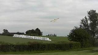 Test flight of my new Flair Hannibal 91quot wing span model aircraft [upl. by Amihc]