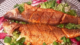 Sea Bass Fish Fry Recipe  Fish Fry Recipe UK Islington vlogger Ep12 [upl. by Serles]