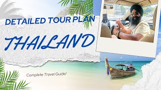 Thailand Tour Plan Itinerary Thailand Travel Guide Thailand Visa Update [upl. by Obadias447]