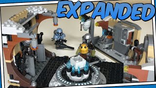 Upgrading amp Expanding The Mandalorian Forge Lego 75319 The Mandalorian Forge Mods amp Expansion [upl. by Arretnahs828]