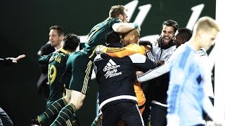 Longest penalty kick shootout in MLS Cup Playoffs history [upl. by Latsyrhc]