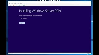 Installing Windows Server 2019 Step by Step Full Tutorial [upl. by Aw177]