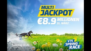 Ostersonntag mit V75 MultiJackpot [upl. by Belle24]