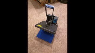 Heat Press Nation Black Series 15x15 product review and demo [upl. by Dee408]