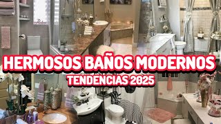 HERMOSOS BAÑOS MODERNOS TENDENCIAS 2025 [upl. by Marigolde]