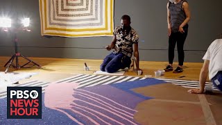 Why artist Sanford Biggers remixes different forms styles of art to express himself [upl. by Uhile]