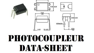 Cyrob PhotoCoupleur mon ami que dit ton datasheet [upl. by Yadroc]