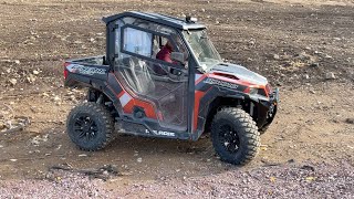 Köp ATV Polaris General EPS 1000 Deluxe med ABS på Klaravik [upl. by Dnalkrik]