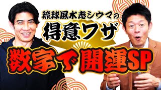 【数字で開運】琉球風水志シウマさんによる数意学 占い『島田秀平のお開運巡り』 [upl. by Yelnoc]