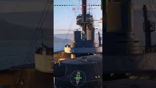 FS Turenne VS Danae  World of Warships Legends shorts wowslegends [upl. by Noived422]