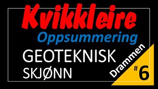 Kvikkleire Skjønn oppsummering drammen 6 [upl. by Mikol]