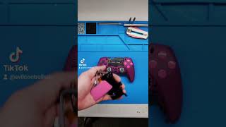 Purple PS5 custom controller build gaming ps5controller controller customcontroller xbox ps5 [upl. by Tychonn]