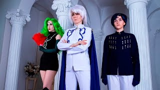 Sailor Moon cosplay Black Moon Clan  Сейлор Мун косплей Клан Чёрной Луны ШиТенно [upl. by Nehr]