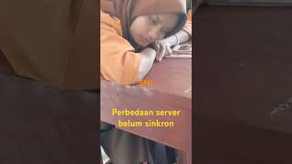 perbedaan server belum sinkron [upl. by Ruel903]