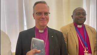 Most Rev Dr Tapio Luoma Archbishop of Turku amp Evangelical Lutheran church visit south Sudan [upl. by Delaney]