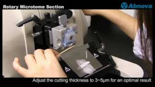 Rotary Microtome Section [upl. by Selway]