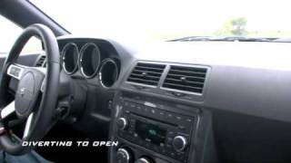 2009 DODGE CHALLENGER SRT8 WITH NOWEEDSNET EXHAUST DIVERTERS INSTALLED  HD [upl. by Ridan821]