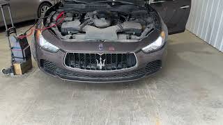 FOR SALE  24I0821  2015 MASERATI GHIBLI  HEAD LIGHT LAMP [upl. by Fitz]