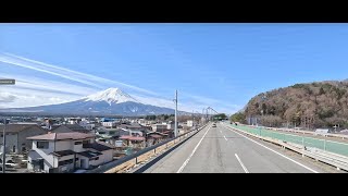 Shinjuku to Mt Fuji By Bus in 4K [upl. by Ave]