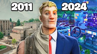 The ENTIRE History of Fortnite [upl. by Bernstein427]