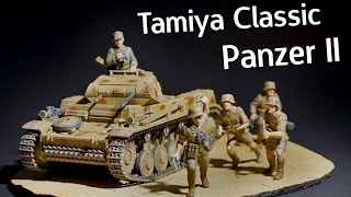 A Great Beginner Tank Tamiyas Panzerkampfwagen II Ausf FG in 135 Scale  Build amp Review [upl. by Salaidh675]