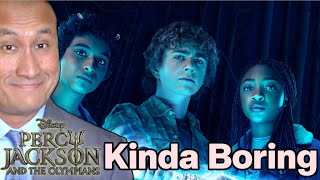 PERCY JACKSON AND THE OLYMPIANS Disney Series Review 2023 🔱 [upl. by Anivid]