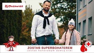 Mój tata jest SUPERBOHATEREM  spot krwiodawstwo superbohater [upl. by Saunderson]