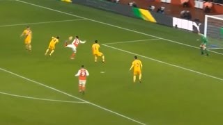 Olivier Giroud Scorpion Kick Goal  Arsenal VS Crystal Palace [upl. by Ahsinod694]