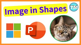 How to Insert a Picture Inside a Shape in PowerPoint [upl. by Oiralih]