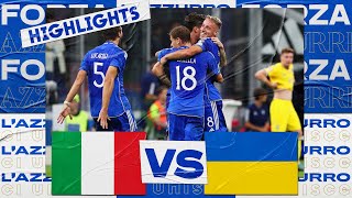 Highlights ItaliaUcraina 21  Qualificazioni EURO 2024 [upl. by Nonahs]