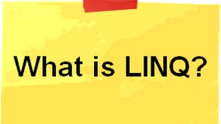 What is LINQ in C  LINQ Step By Step Tutorial  LINQ Tutorial for Beginners [upl. by Lin]