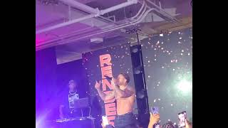 Rotimi Performs quotIn My Bedquot Shirtless in Atlanta [upl. by Lyris]