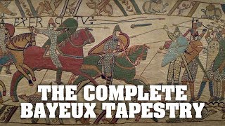 The Bayeux Tapestry  all of it from start to finish [upl. by Aelaza]